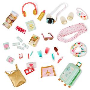 lot 5799 image: Lori - Travel Accessories for 6 Mini Dolls - Traveling the World
