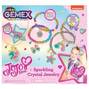 lot 5830 image: Nickelodeon JoJo Siwa Sparkling Crystal Jewelry by Cra-Z-Art