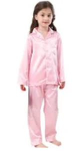 lot 5825 image: Set of 2-Justice-Girls Initial Dot Pajama Set-A 14w