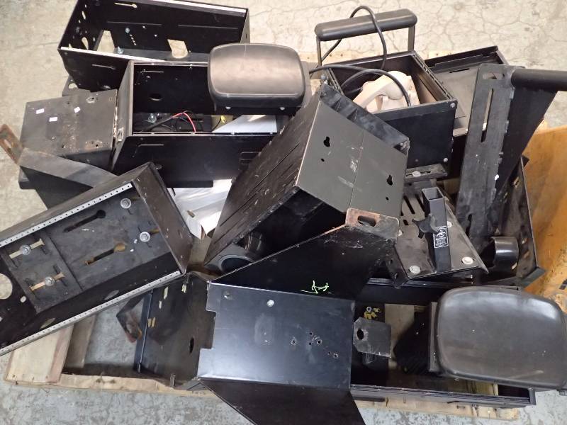 lot 1076 image: Police Car Center Consoles
