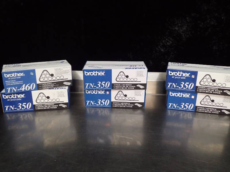 lot 1080 image: (6) Boxes of Brother Toner Cartridges