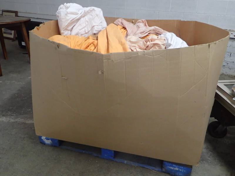 lot 1088 image: Gaylord of Large Cloths Used Previously as Back-Drops for Photos