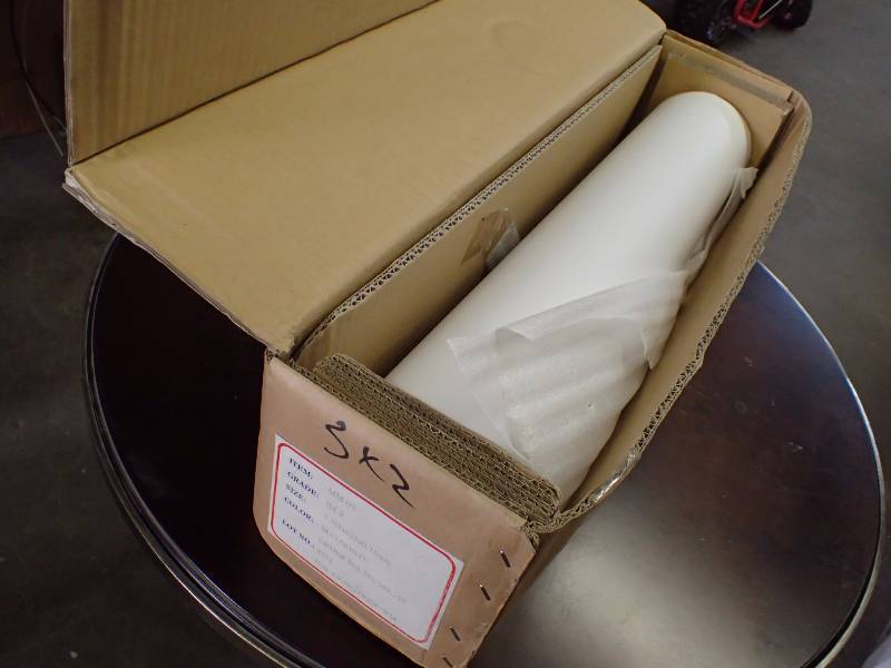 lot 1113 image: Roll of Mat White Magnetic Paper