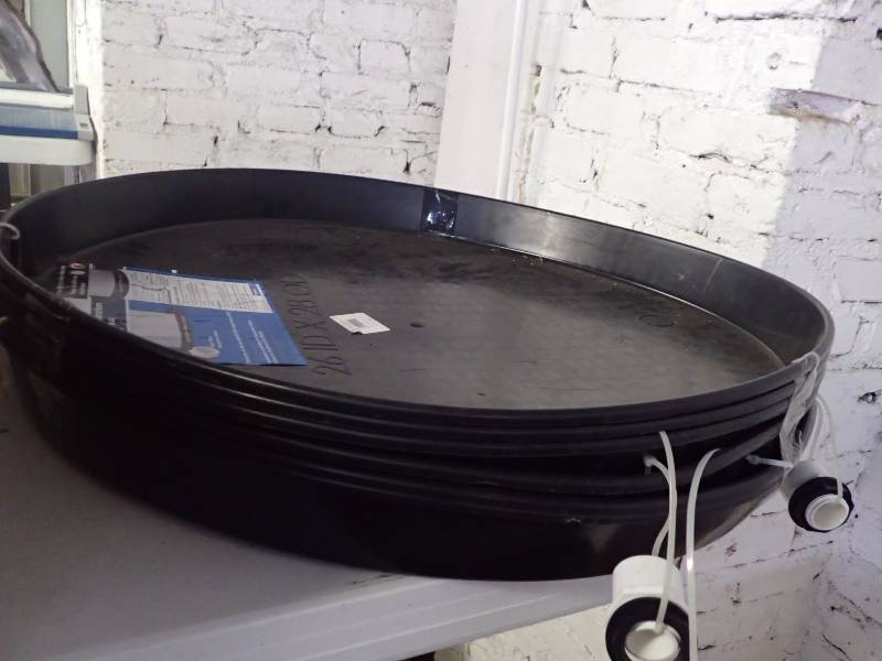 lot 1132 image: Water Heater Drain Pans