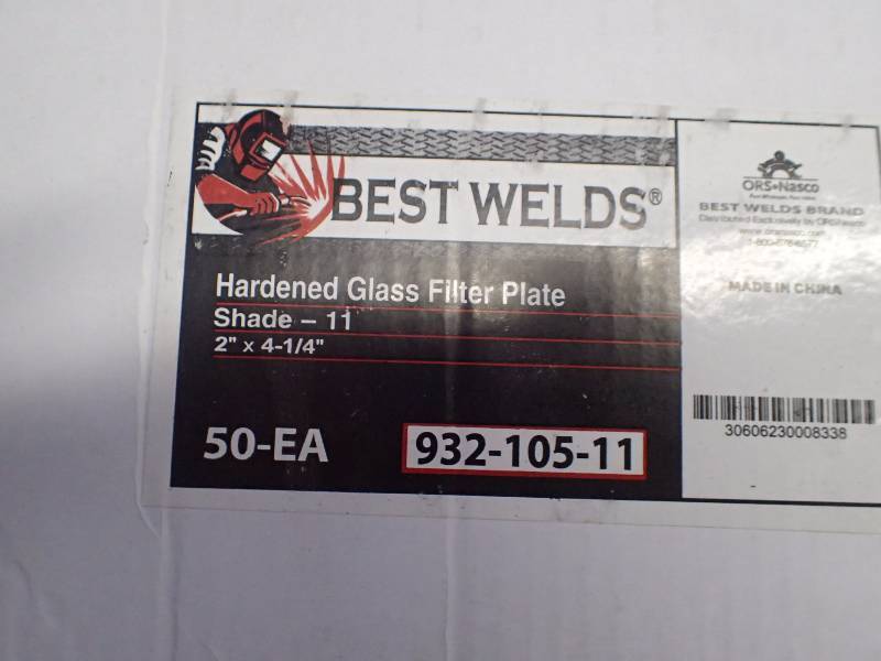 lot 1135 image: Best Welds Hardened Glass Filter Plates