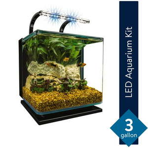 lot 4424 image: Marineland Contour 3 Aquarium Kit