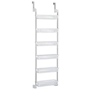 lot 4455 image: Household Essentials Over-the-Door 6-Shelf Storage Rack