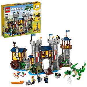 lot 4529 image: LEGO Creator 3-in-1 Medieval Castle Building Kit