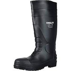 lot 4460 image: Tingley Rubber Steel Toe Boots (Size 8)