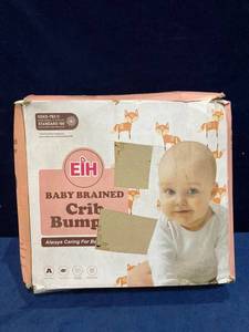 lot 35502 image: EIH BABY BRAINED CRIB BUMPER