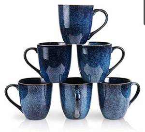lot 35521 image: VICRAYS 6 CUP COFFE MUG SET