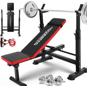 lot 35539 image: OPPSDECOR WEIGHT LIFTING BENCH