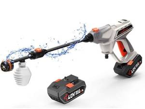 lot 35581 image: Boshen Lithium Battery Powered Pressure Washer