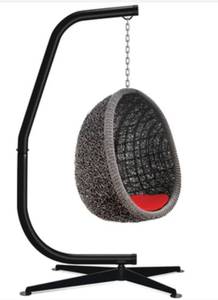 lot 35595 image: Curved Hanging Hammock C Stand SKU HME-CSTAND
