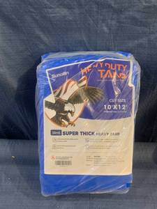 lot 35607 image: Sunallin Heavy Duty Tarp 10�� x 12��
