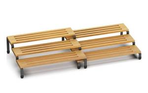 lot 35609 image: Bamboo Expandable Spice Rack