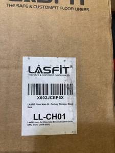 lot 35643 image: LASFIT CUSTOM FIT FLOORLINERS LL-CH01 CHEVROLET SILVERADO 2019-20