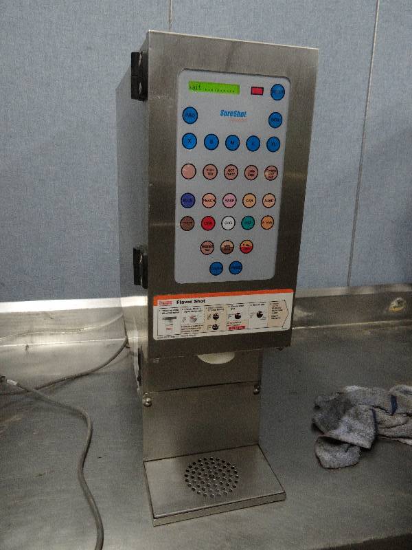 lot 2283 image: Sure Shot Commercial Multi Flavor Shot Dispenser