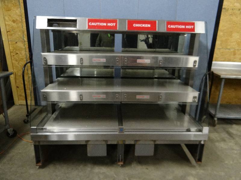 lot 2340 image: Hardt Heated 3 Tier Food Merchandiser Display