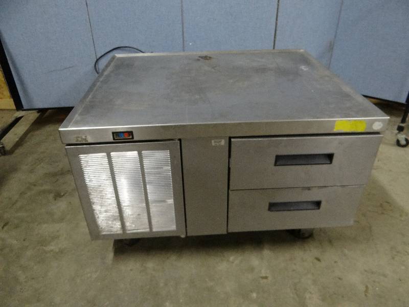 lot 2344 image: Delfield 39 2 Drawer Refrigerated Equipment Stand