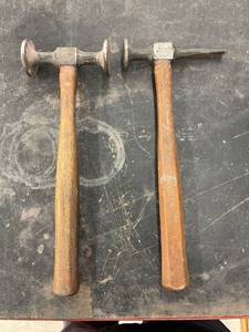 lot 4345 image: 2 snap on body hammers