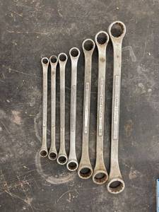 lot 4351 image: craftsman offset box end wrenches