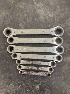 lot 4354 image: snap on metric gear wrenches