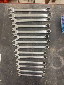 lot 4355 image: snap on metric wrenches 10-24