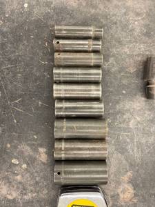 lot 4374 image: snap on deep impact sockets 12 drive 12-1 18