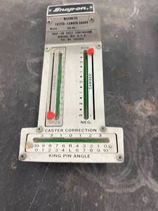 lot 4396 image: snap on caster camber gauge