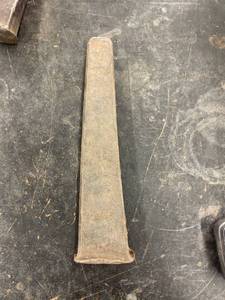 lot 4428 image: big steel wedge