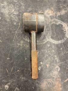 lot 4443 image: solid steel hammer