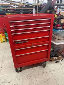lot 4507 image: snap on 7 drawer tool box