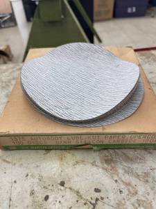 lot 4530 image: 180 grit 6 inch disk
