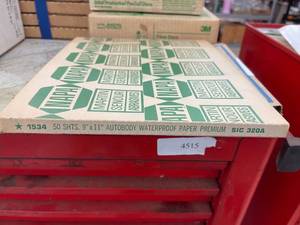 lot 4537 image: 320 wetdry sheets