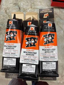 lot 4544 image: Kent weatherstrip adhesive