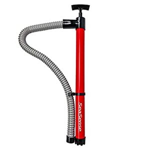 lot 41911 image: SeaSense Hand Bilge Pump - Self-Priming, Manual Bilge Pump for Water Removal on Small Boats, Kayaks, Canoes, Bilges or Any Place Water Collects - 18 x 20 Hose (B004XACS30)