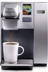 lot 41951 image: $$ Keurig K155 Office Pro Commercial Coffee Maker, Single Serve K-Cup Pod Coffee Brewer, Silver, Extra Large 90 Oz. Water Reservoir, Retail $294