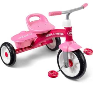 lot 58891 image: Radio Flyer Walking Trike, Pink