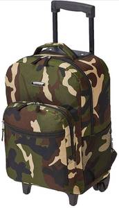 lot 58908 image: Rockland Double Handle Rolling Backpack, Camouflage, 17-Inch