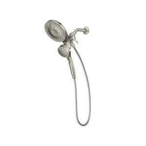 lot 72586 image: Moen Engage Magnetic 6.5-Inch Six-Function Handheld Showerhead with Magnetic Docking System Brushed Nickel