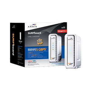 lot 72597 image: ARRIS SURFboard Docsis 3.1 Gigabit Speed Cable Modem Approved for Cox Spectrum and Xfinity (SB8200)
