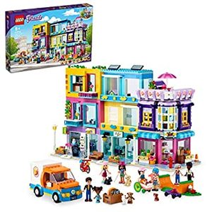 lot 72621 image: $$LEGO Friends Main Street Building 41704 Building Toy Set for Kids, Girls, and Boys Ages 8 (1682 Pieces) (B09FM3RRMN),Retail $159.99