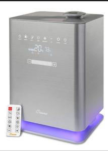 lot 72625 image: CRANE - 1.2 Gal. UV Light Warm & Cool Mist Humidifier MISSING REMOTE - Gray
