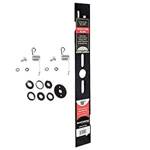 lot 72665 image: Maxpower 330100 16 Universal Power RakeDethatcher Lawn Mower Blade, Black (B0009XCNDA)