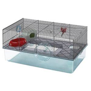 lot 72677 image: Ferplast Favola Large Hamster Cage with Water Bottle Food Dish & Hamster Hide-Out