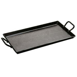lot 72687 image: Lodge 18 x 10 Carbon Steel Griddle CRSGR18 Grill