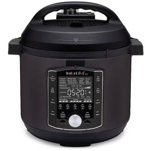 lot 72709 image: Instant Pot - 6qt Pro Electric Pressure Cooker - Silver