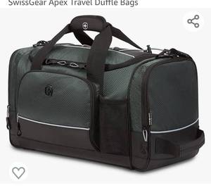 lot 78662 image: SwissGear Apex Travel Duffle Bags,Retail $69.99
