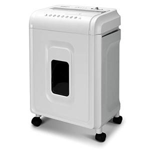 lot 39779 image: Aurora High Security 8 Sheet Paper Shredder, Black and Silver (Appears Used, Needs Work) (SOLD AS IS)